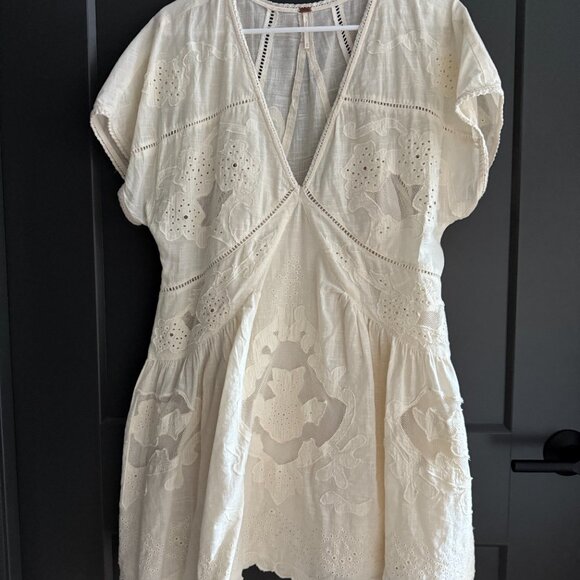 Free People Daylight Mini Dress - Tea - M - Picture 3 of 5